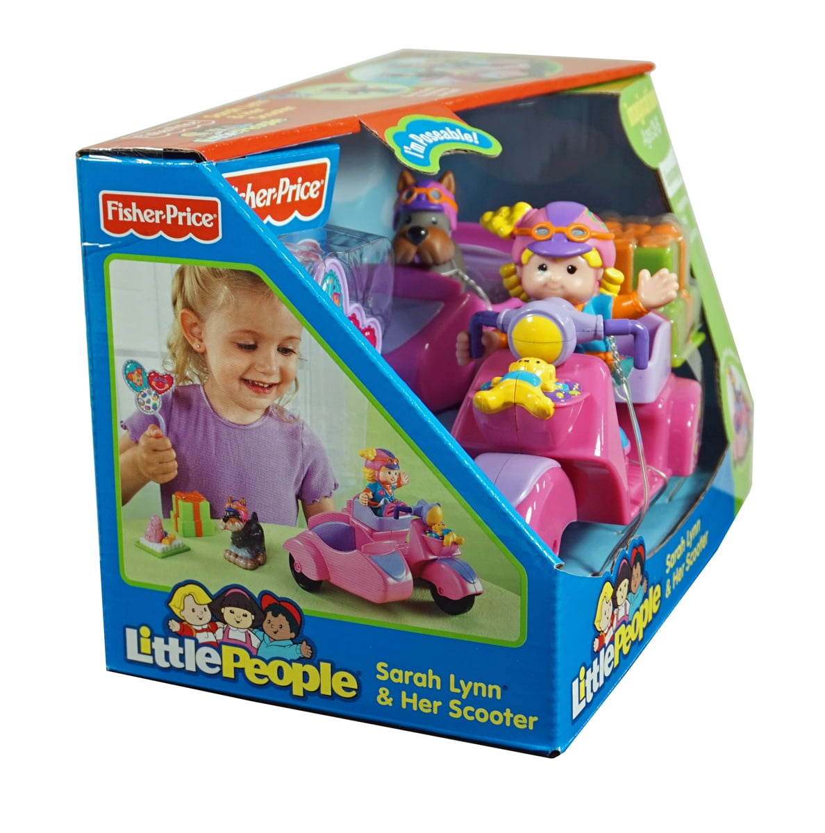 Fisher price little 2025 people scooter
