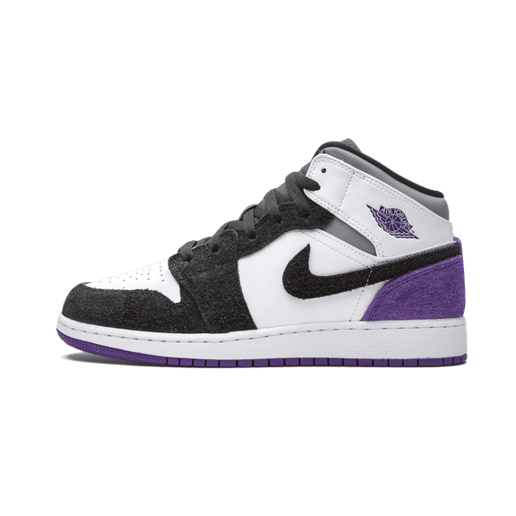 JORDAN GRADE SCHOOL Air Jordan 1 Mid SE GS "Court Purple Suede" BQ6931 105 BQ6931 105 from Stadium Goods