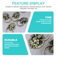 thumbnail image 3 of CIMAXIC Lion Head Pull Handles in Zinc Alloy with Exquisite Craftsmanship for Home Use Furniture Hardware Assorted Color,2.76"X1.57"X0.39", 3 of 4