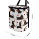 thumbnail image 3 of Car Trash Can Fruit Bin Interior Articles Jellyfish Printed Car Seat Back Storage Bag, 3 of 5