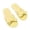 Yellow, variant on NOKIO Elegant Women'S Slip-On Slippers Plush Slippers Indoor Home Casual Butterfly Cotton Slippers Women's X-Slide Slipper Satin Trim with Memory Foam Slippers