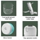 thumbnail image 4 of Mini picadora de ajo eléctrica, mini picadora de alimentos, molinillo de ajo eléctrico portátil con carga USB para cebolla, zanahoria, carne, alimentos para bebés, verduras Xemadio 223126-2, 4 of 8
