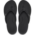 thumbnail image 5 of REEF Cushion Cloud Women's Flip Flop Black - Super Soft Molded Footbed, Enhanced Arch Support, Lightweight Water-Friendly Sandals, 5 of 7