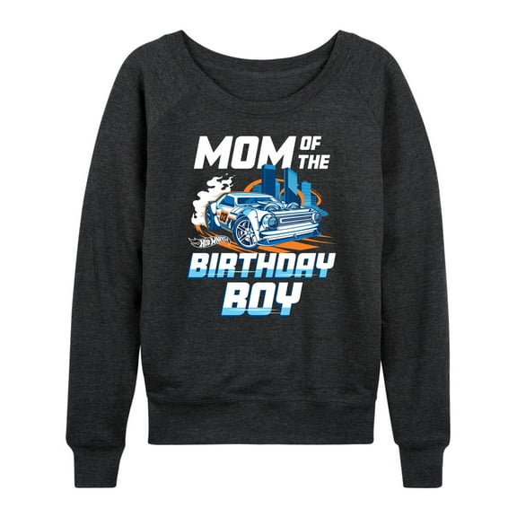 Hot Wheels - Mom Of Birthday Boy - Women's Lightweight French Terry Long Sleeve Shirt