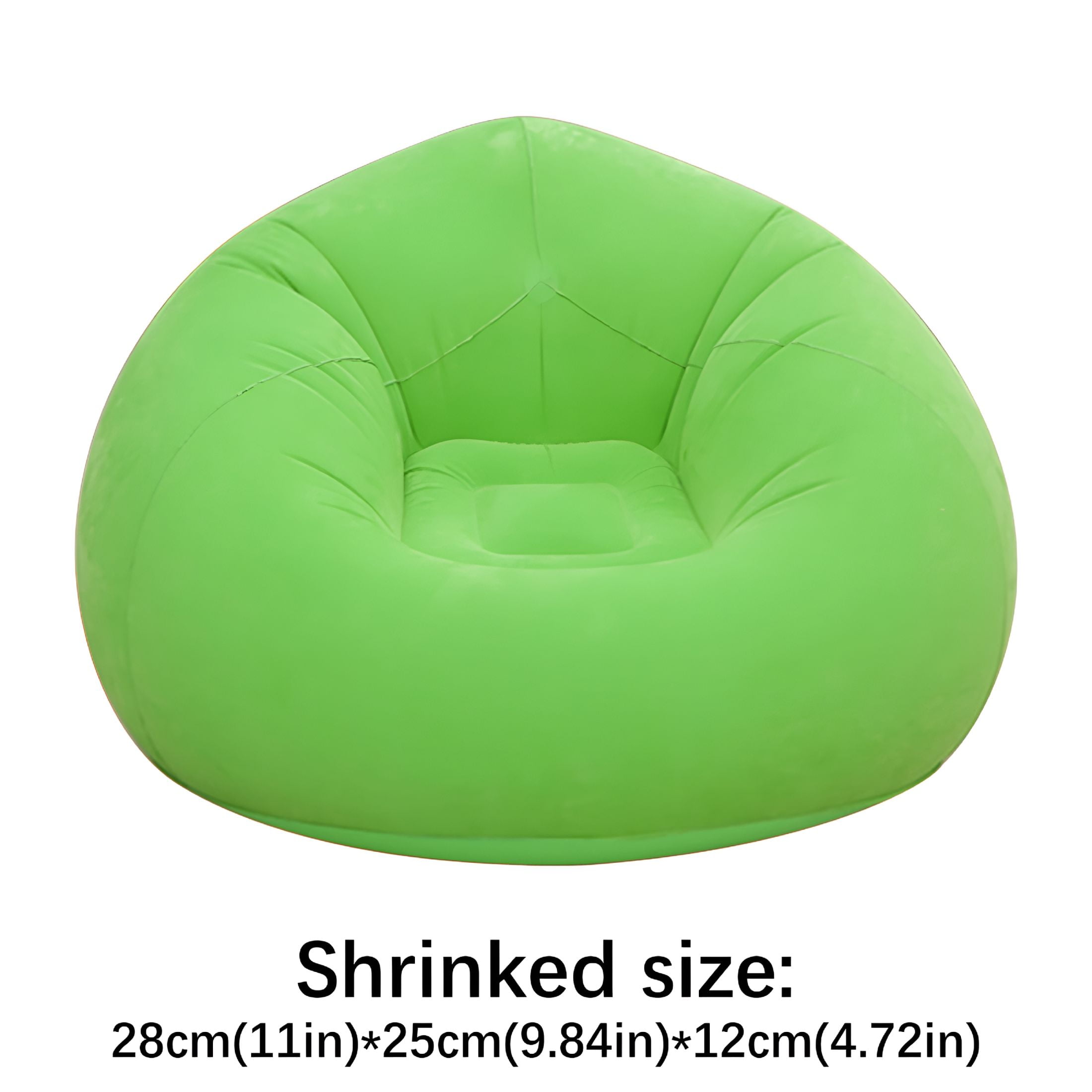 LAMIRO Bean Bag Chair Memory Foam High Resilience Bean Bag for Adults Kids,Round Fluffy Sofa Chair for Living Room Bedroom