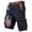 Navy@GC@, variant on CONZONE Independence Day Mens Cargo Shorts Buttons 4Th Of July Shorts for Men Patriotic Usa Flag Graphic Lightweight Outdoor Shorts With Pockets