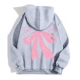 thumbnail image 4 of Chandail à Capuchon Décontracté pour Femmes avec Poche Zippée Manches Longues Sweat à Capuche Sport pour Activités Extérieures, 4 of 6