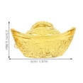 thumbnail image 7 of OULII 4Pcs Golden Faux Crystal  Bao Statues Elegant Chinese New Year Decorations, 7 of 7