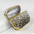 thumbnail image 6 of Luxury Shiny Gold Earphone Case for Airpods 2 1 Pro Glitter Crystal Diamond Protective Cover Shell Bling Accessories (PO5,for Airpods 1 or 2), 6 of 6