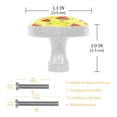 thumbnail image 3 of 4 Pcs Watermelon Knobs for Kitchen Cabinet Cupboard Dresser Bookcase Drawer Pulls Handles Round Home Decor, 3 of 5