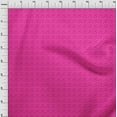 thumbnail image 4 of oneOone Cotton Jersey Fuschia Pink Fabric Geometric Dress Material Fabric Print Fabric By The Yard 58 Inch Wide, 4 of 4