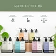 thumbnail image 6 of Pecksniffs Sandalwood and Vanilla Moisturizing Hand Wash and Hand Lotion in a Black Mesh Caddy | 300ml/10.14 Fl oz, 6 of 10