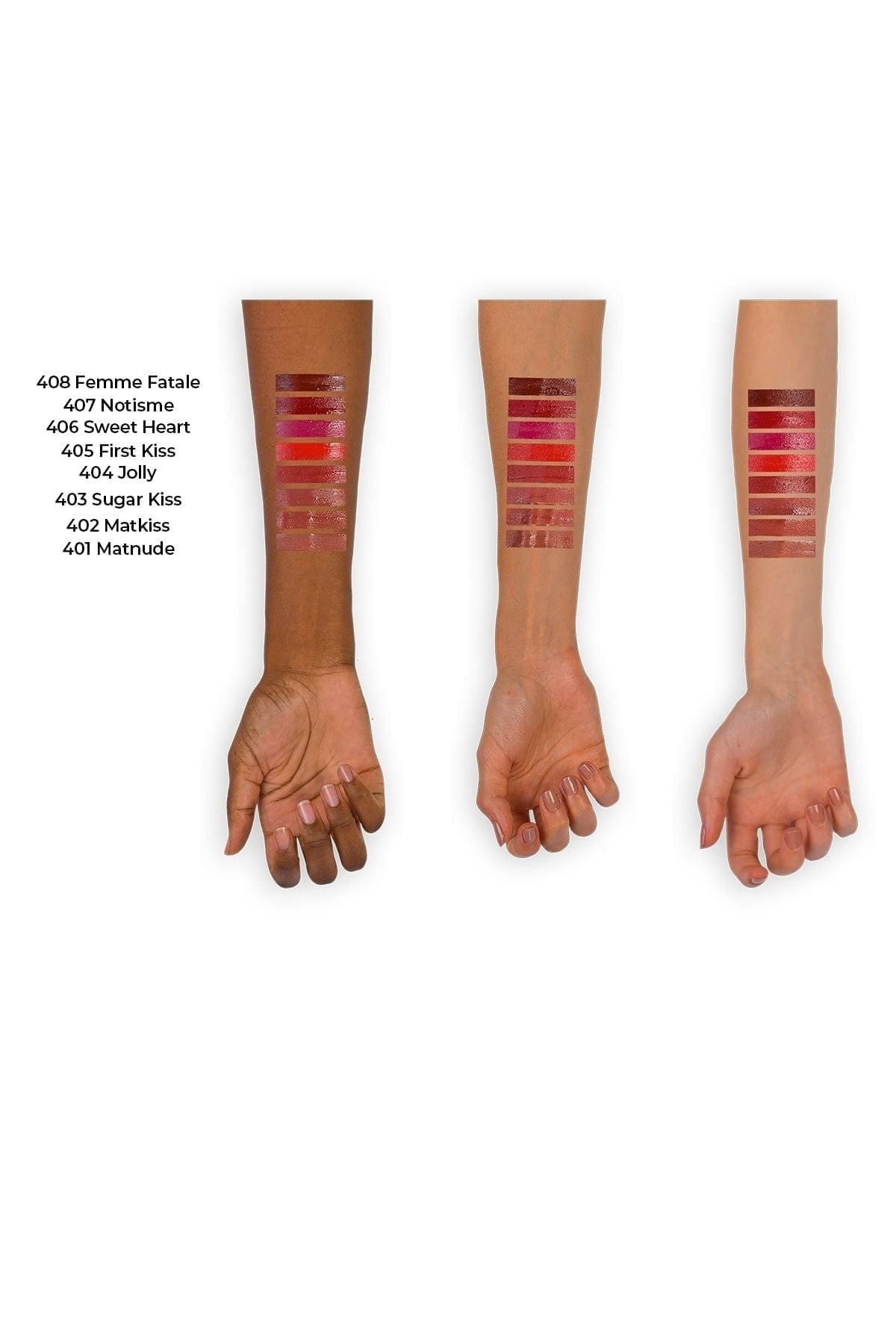 Note Cosmetics MatteMoist Lipgloss - Color : 404 - Jolly