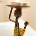 thumbnail image 4 of Fridja Retro Wrought Iron Candle Holder Creative Candlelight Dinner Props Decorations, 4 of 9