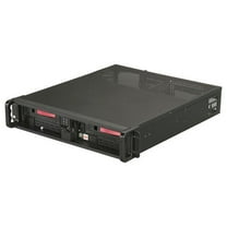 iStarUSA D200ND-2T7SA-RD Red Steel 2U Rackmount Compact Stylish Server Case with Rails