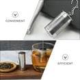 thumbnail image 4 of 2pcs Stainless Steel Tea Infuser Ball Mesh Spice Strainer Practical Tea Strainer Hot Pot Seasoning Infuser, 4 of 9