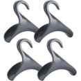 thumbnail image 1 of Purse Hanger for Closet Rod - 4 Pack Acrylic Handbag Storage Organizer Hooks - Hanging System for Bags, Purses, Backpacks, Satchels, Totes, 1 of 7