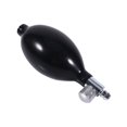 thumbnail image 1 of Bombilla De Látex De Presión Arterial De Inflado Manual Negro De Repuesto Con Válvula De Liberación De Aire OTVIAP Inflation Blood Pressure Bulb, 1 of 8