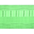 thumbnail image 1 of Ahgly Company Indoor Rectangle Abstract Emerald Green Contemporary Area Rugs, 3' x 5', 1 of 4