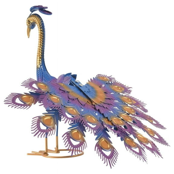 Beautiful Yard Art Garden Statue - Realistic Metal Lawn Decoration Outdoor Sculpture Easy DIY Assembly