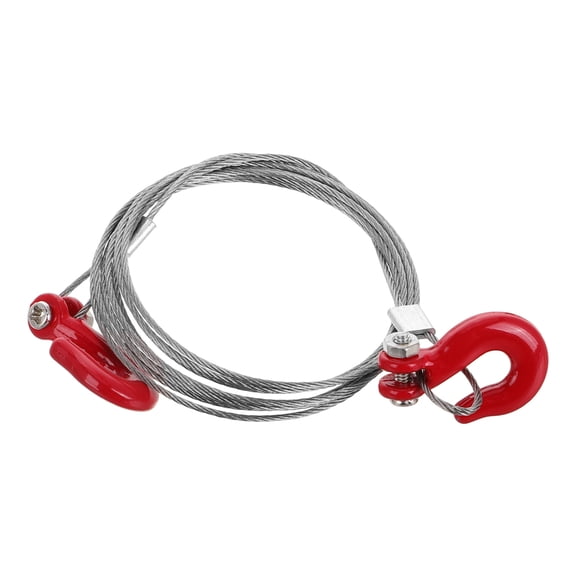 PBPBOX Winch Hooks Tow Strap With Hooks Metal Multi Towing Challenging Terrains 1Pack