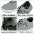 thumbnail image 4 of JENN ARDOR Women Slip On Sneakers Classic Low Top Canvas Shoes Causal Comfortable Walking Flats, 4 of 8
