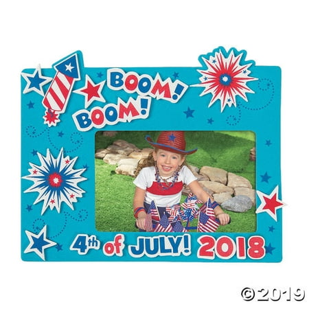 4th of July Picture Frame Magnet Craft Kit (Best 4th Of July Photos)
