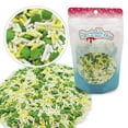thumbnail image 3 of St. Pat's Luck | Green Shamrock Sprinkles with White and Yellow Decorettes | 4 oz Resealable Stand Up Bag | St. Patrick's Day Themed Sprinkle Blend | Cake Decorating Sprinkles, 3 of 6