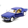 thumbnail image 3 of 5" Kinsmart 1964 1/2 Ford Mustang Diecast Model Toy Car 1:36 Blue, 3 of 4