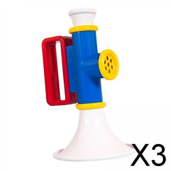 3x Juguetes de Trompeta Que Suenan para Niños, Mini Instrumentos Musicales de Juguete, Altavoz Pequeño, Juguetes de Trompeta para Guardería, Niños en 3 piezas