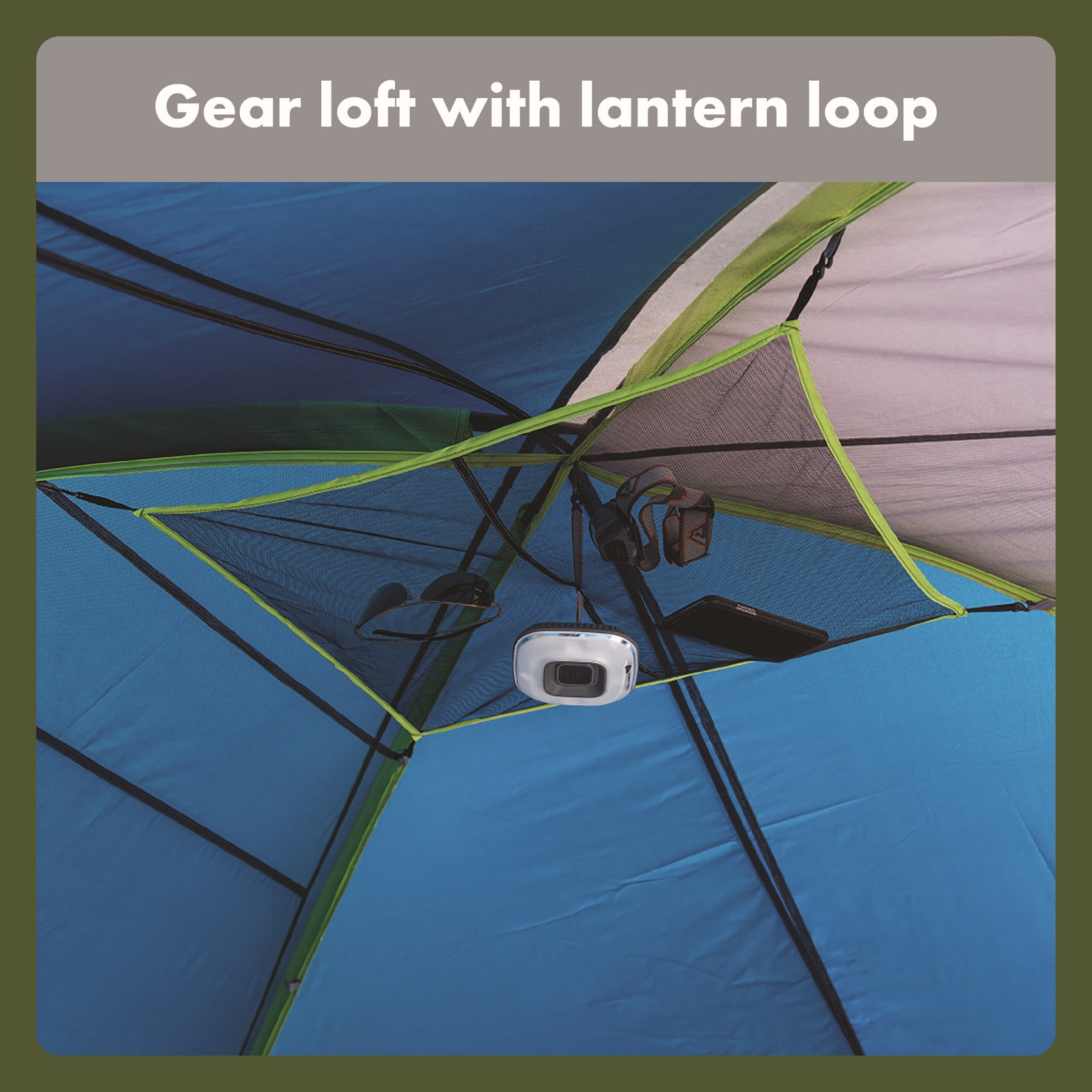 Carpa tipo domo Ozark Trail para 10 personas con porche de malla, tienda de campaña familiar de 3 habitaciones 5