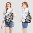 thumbnail image 4 of Fashion Leopard Sling Backpack - Runway-Inspired Print, Lightweight Durable Shoulder Bag, 4 of 4