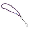 thumbnail image 1 of unbranded Colgante Para Móvil Amatista Violeta Con Llavero Resistente Y Decorativo Para Uso Cotidiano En Casa, 1 of 8