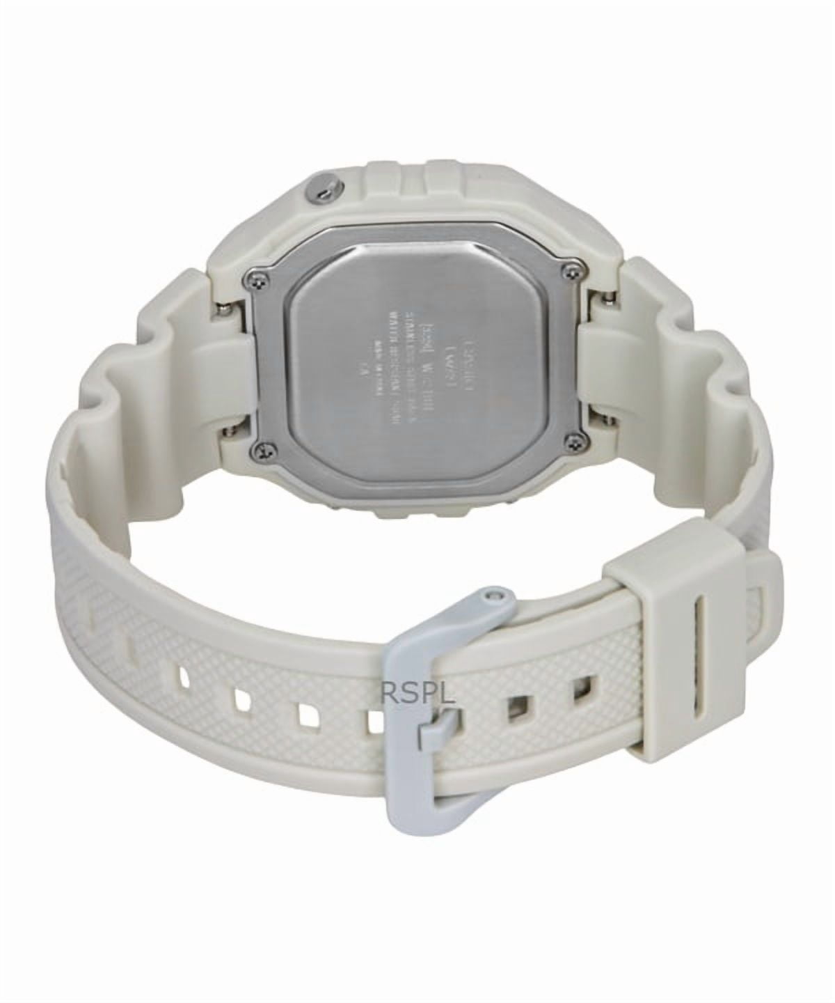 Casio Illuminator Light Gray Band Unisex Digital Sport Wrist Watch W-218HC-8AV