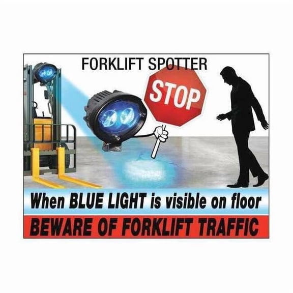 Warning Safety Sign,Aluminum 70-1095-1