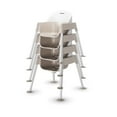 thumbnail image 3 of Foundations Secure Sitter 11" 3 Pack Feeding Chairs with Removable Tray, Easy to Clean, Stackable Feeding Chairs, 3 of 6