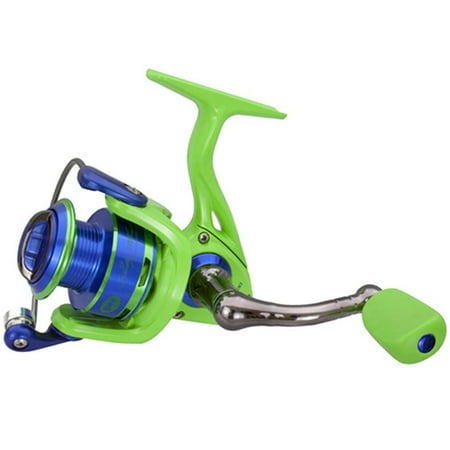 Wally Marshall Speed Shooter Spinning Reel Size 100 Reel Green/Blue