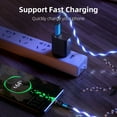 thumbnail image 4 of LED Flowing Magnetic Charger Cable 540 Degree Rotating Magnetic Cable Light Up Cord, 4 of 13