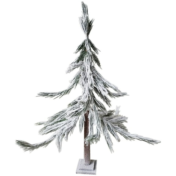 Northlight Heavily Flocked Pine Sprig Artificial Christmas Tree - 47"
