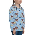 thumbnail image 3 of Daiia Sea Turtle for Boys Fashion Hoodies & Sweatshirts with Kangaroo Pocket,Hooded Sweatshirt for Kid, Breathable& Moisture Wicking-X-Large, 3 of 6