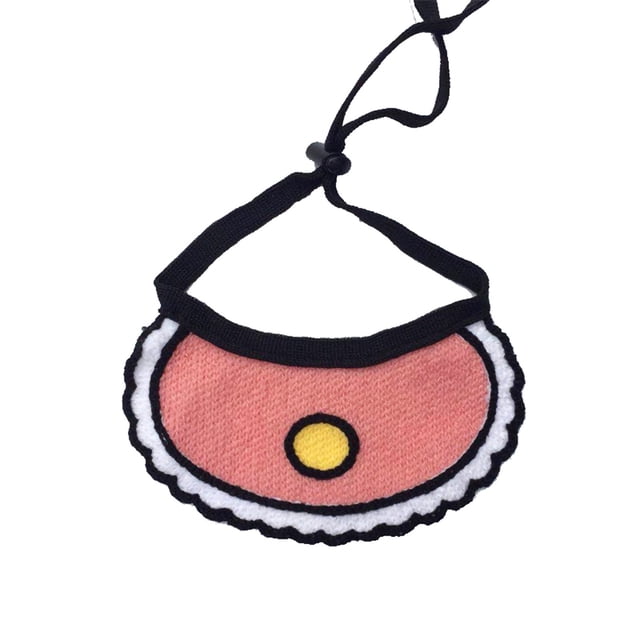 Perro Gato Perro Baberos Bufanda Collar Ajustable Mascota Lindo Corazón Pañuelo Bufanda