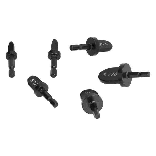 Herramienta de expansión de tuberías, herramienta de estampado de 6 piezas, expansor de tubo de perforación, broca, expansor de tubo con mango, funcionalidad versátil