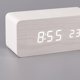 thumbnail image 5 of Reloj despertador Digital, con pantalla electrónica LED de , detección de temperatura, relojes eléctricos hechos en para dormitorio, blanco BLESIY despertador, 5 of 6