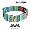 thumbnail image 4 of Downtown Pet Supply Dog Collars for Medium Dogs Wide Dog Collar Tribal, M, 4 of 6
