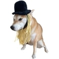 thumbnail image 4 of Sombrero de copa cómodo para perro con peluca de lana para XXS-XXL, 4 of 4