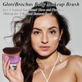 thumbnail image 2 of Brocha de Maquillaje Kabuki GloréBrochas Autobronceadora 75mm Morada, 2 of 7