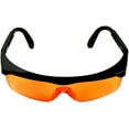 HQRP Orange Tint UV Protection Eyewear Lightweight Safety Glasses for