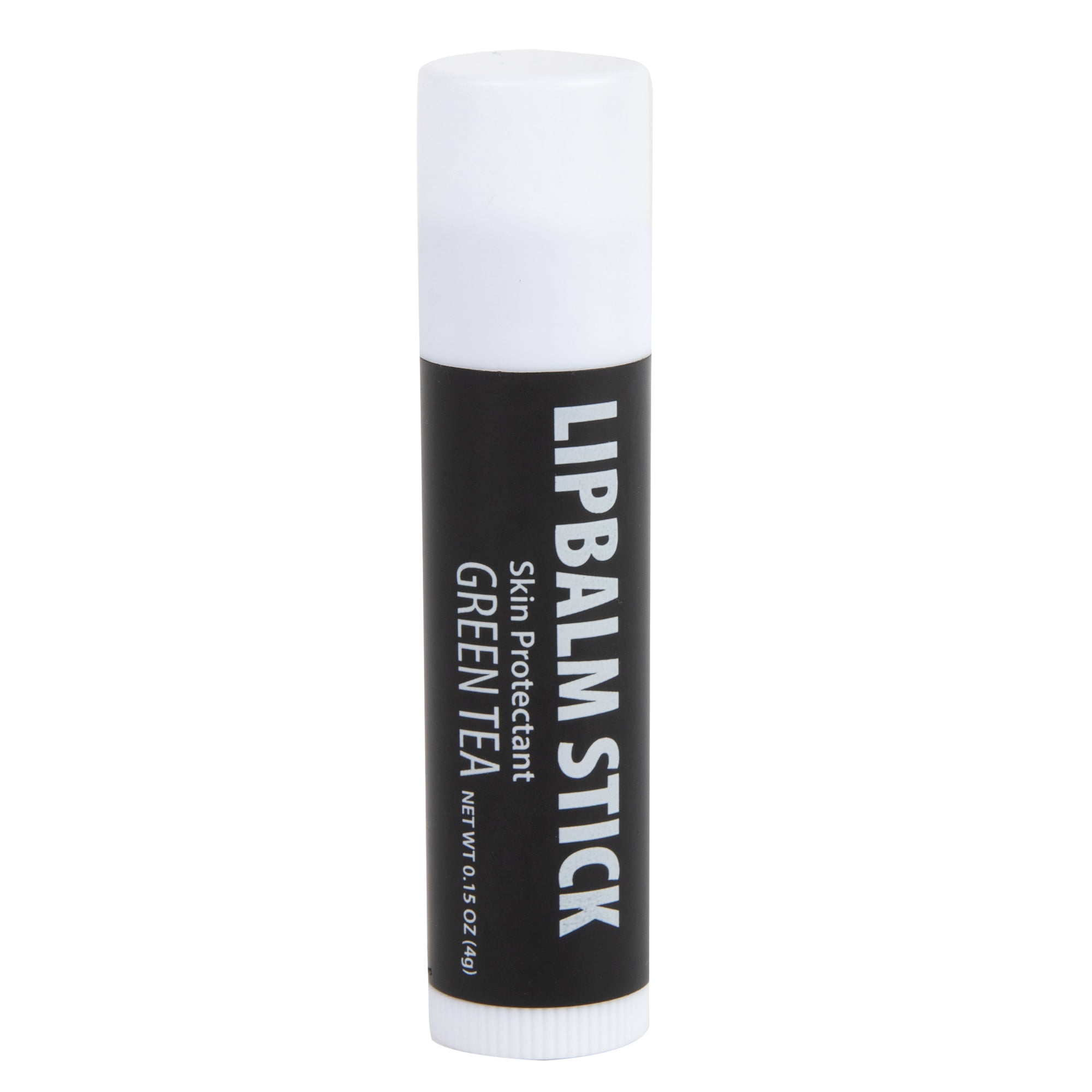 100 Pack Lip Balm Moisturizing Skin Protectant Sticks (.15 Oz Each) in Green Tea Scent for Men, Women, Cold Winter Weather