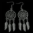 thumbnail image 5 of Ayyufe Women Bohemian Dream Catcher Drop Dangle Earring Christmas, 5 of 5
