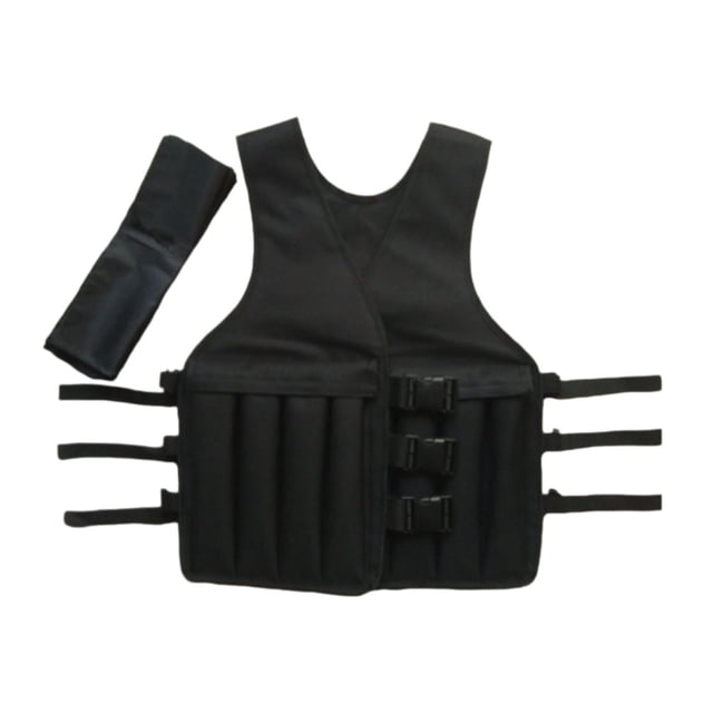 Chaleco ponderado, chaqueta pesada para hombres para mujeres, chaleco de peso ajustable, vestimenta de entrenamiento para entrenamiento de fuerza